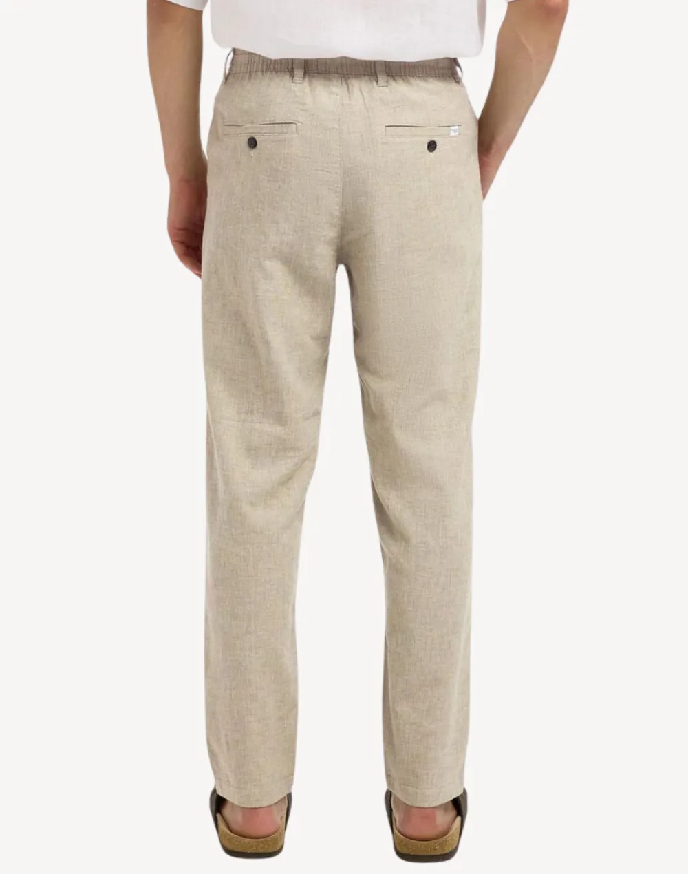 Brody Tapered Linen Blend Trousers sold by swimco product image thumbnail 2