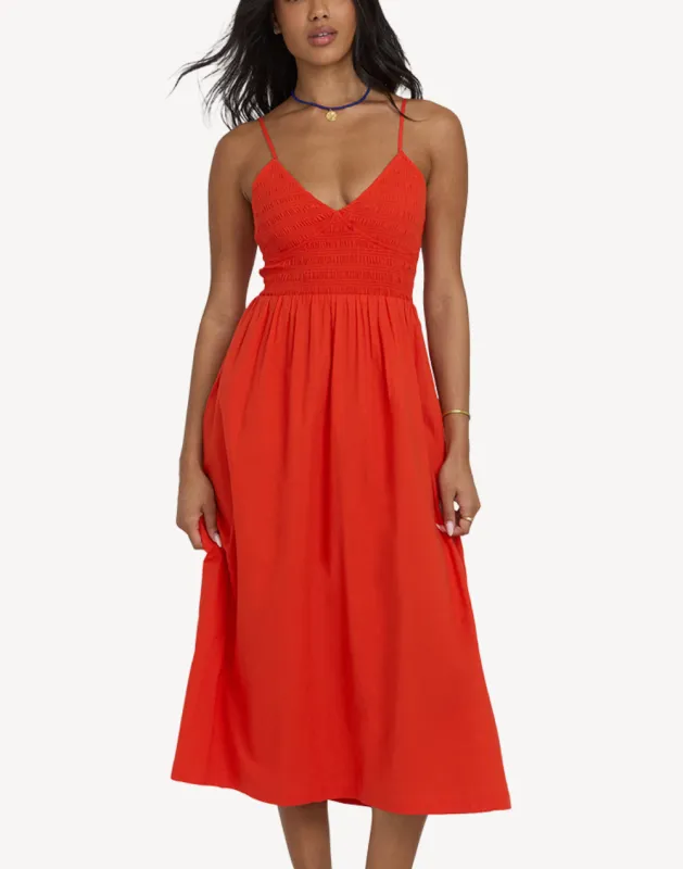 Such A Trip Midi Dress sold by swimco