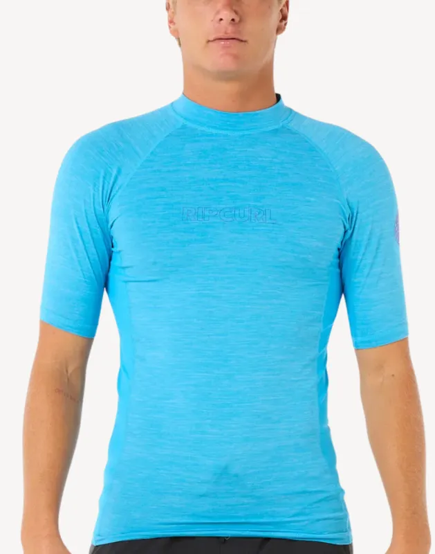 Men's Dawn Patrol Performance UPF 50+ Short Sleeve Rashguard sold by swimco
