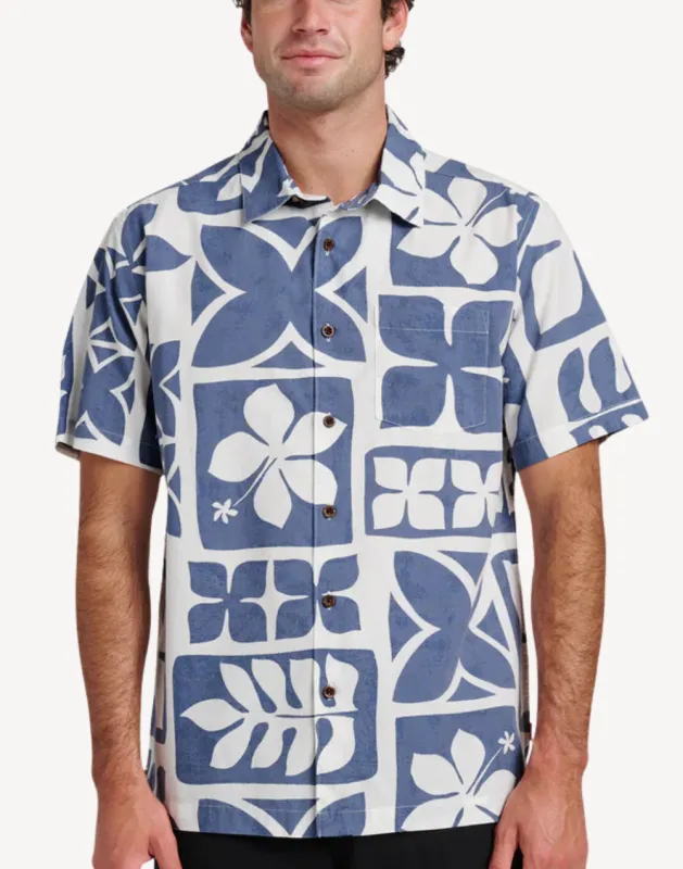 Tiki Island Short Sleeve Shirt sold by swimco