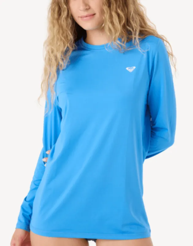 Women's Enjoy Waves UPF 50 Long Sleeve Swim Shirt made by Roxy