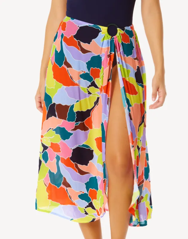 Petal Party Ring Sarong Skirt sold by swimco