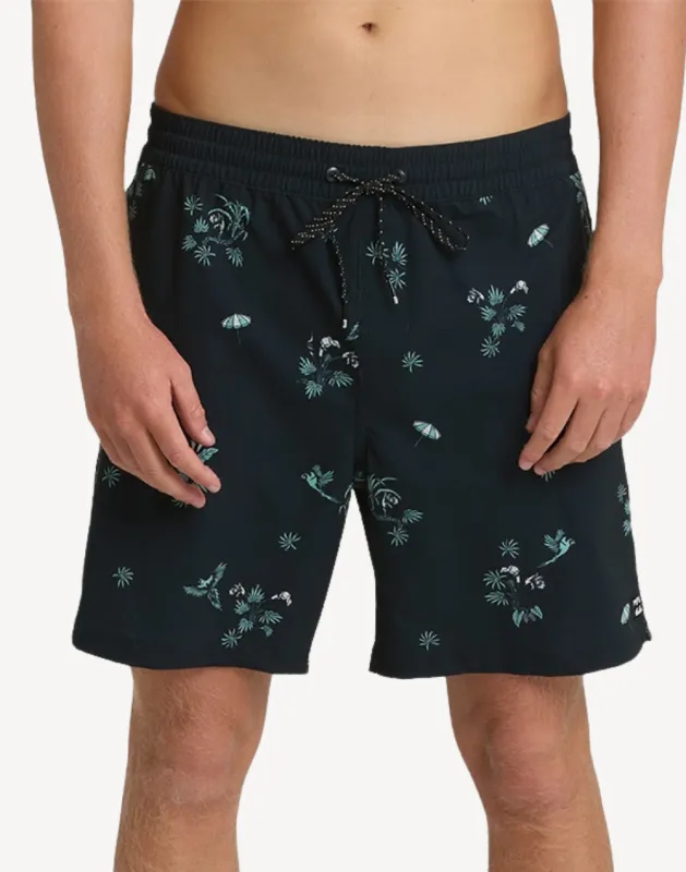 Good Times Layback 17" Swim Trunk made by swimco
