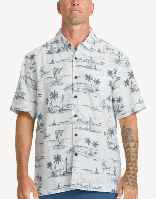 Sail Away Short Sleeve Shirt sold by swimco