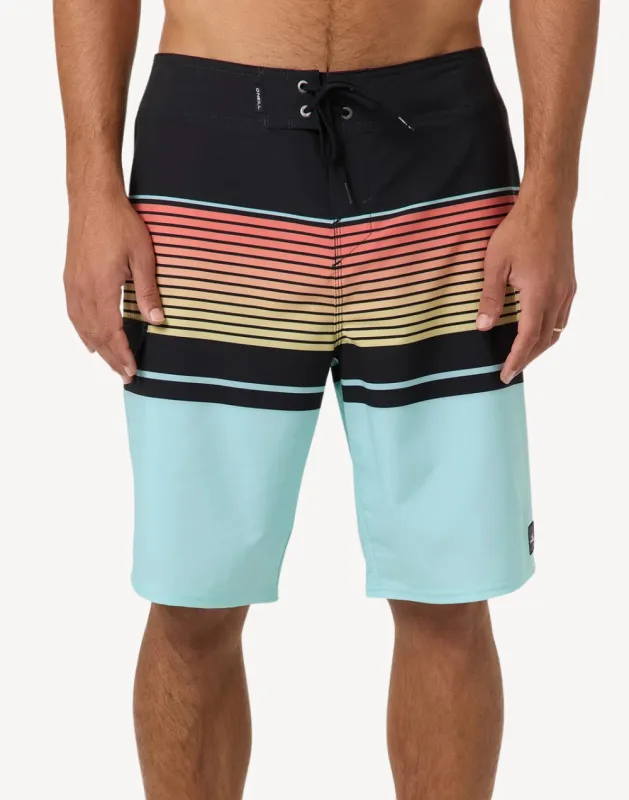 Lennox Stripe 21" Boardshort sold by swimco