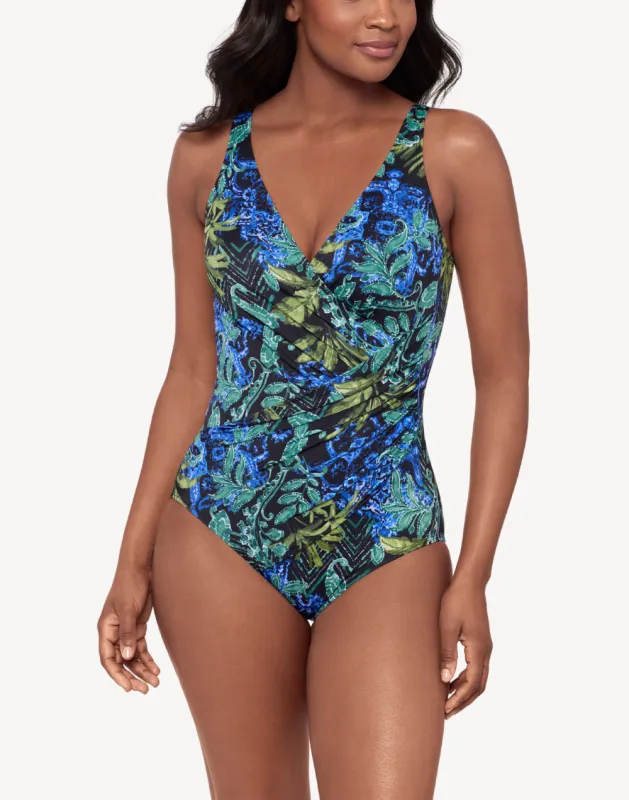 Gasparilla Oceanus One Piece Swimsuit made by swimco