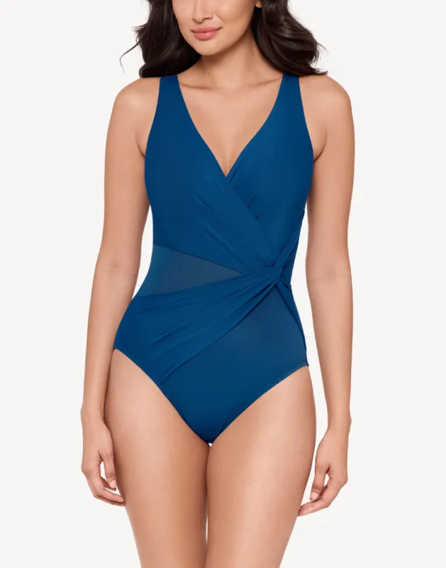 Illusionist Circe One Piece Swimsuit made by Miraclesuit