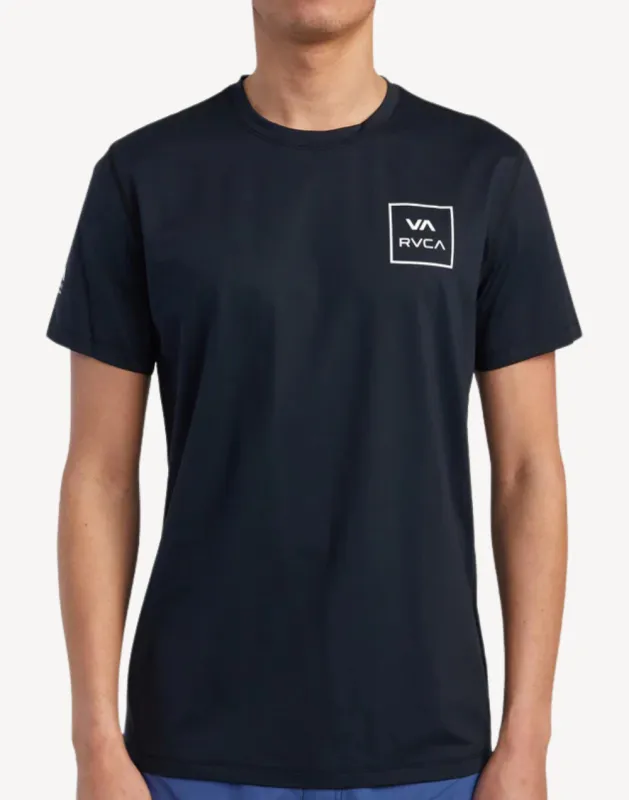 Men's UPF 50+ Short Sleeve Swim Shirt sold by swimco