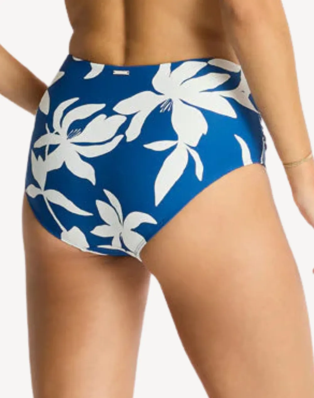 Leilana High Waist Gathered Side Bikini Bottom sold by swimco product image thumbnail 2
