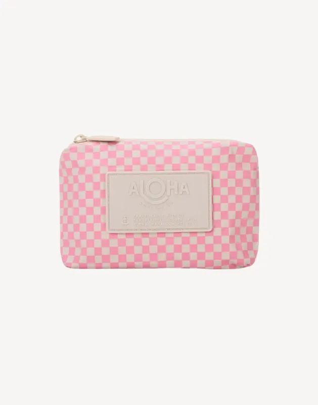 Tiny Check Mini Size Pouch made by swimco