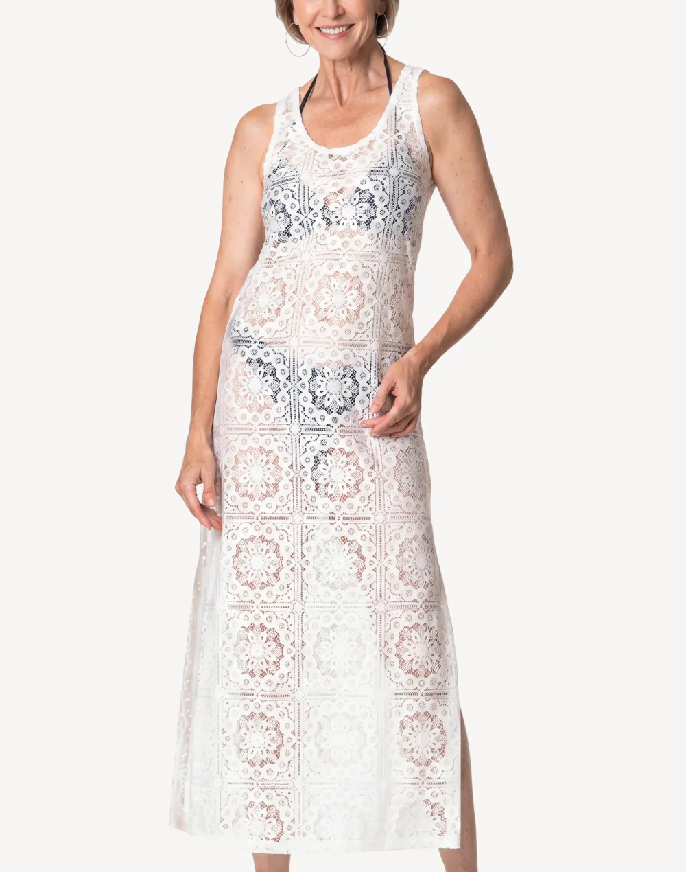 Coastal Muse Maxi Cover Up sold by swimco