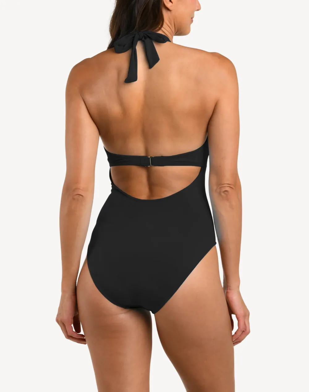 Island Goddess Double Ring Plunge One Piece Swimsuit sold by swimco product image thumbnail 2