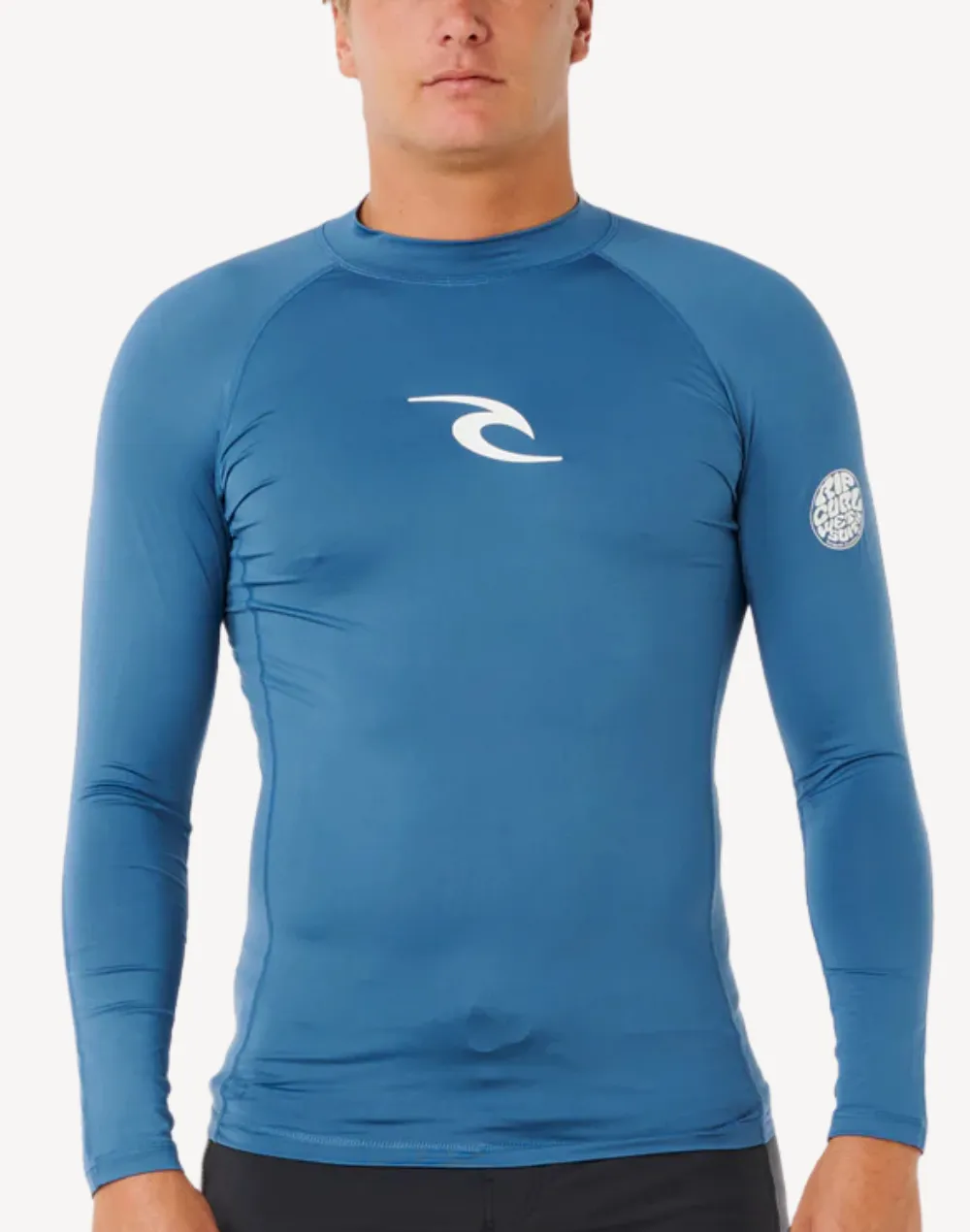 Men's Wave Performance UPF 50 Long Sleeve Rashguard sold by swimco