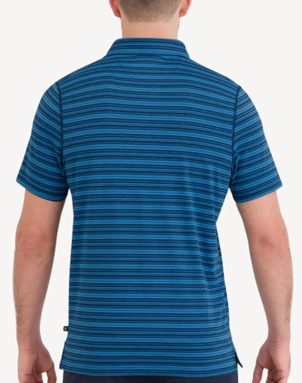 Denim Stripe Droptemp All Day Cooling Polo sold by swimco product image thumbnail 2