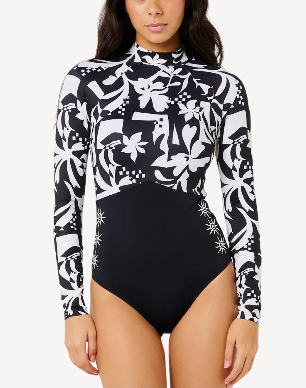 Topanga Geo UPF 50 Long Sleeve Paddle Suit sold by swimco
