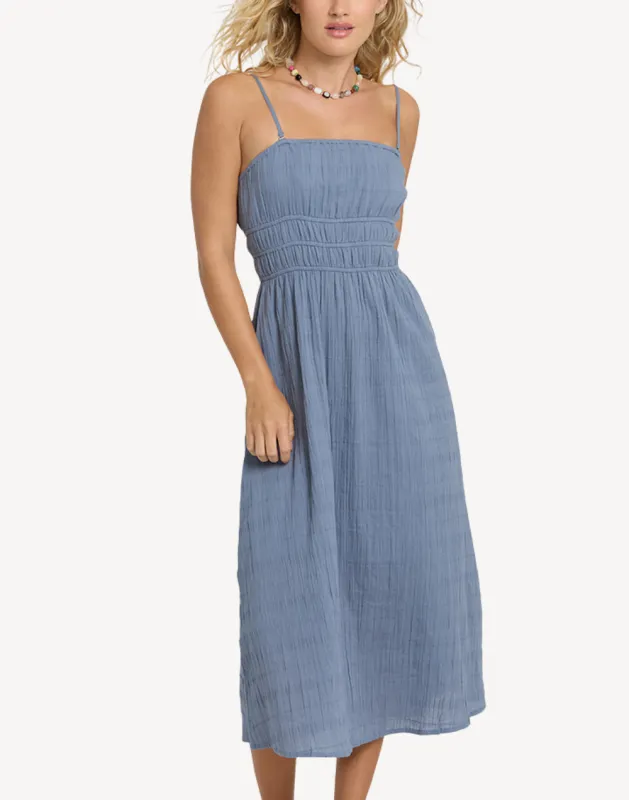 In The Sky Midi Dress made by Billabong
