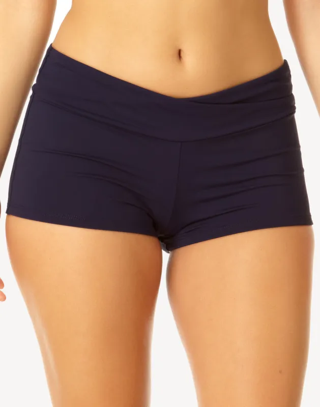 Live In Colour Twist Front Boyshort Bottom made by Anne Cole