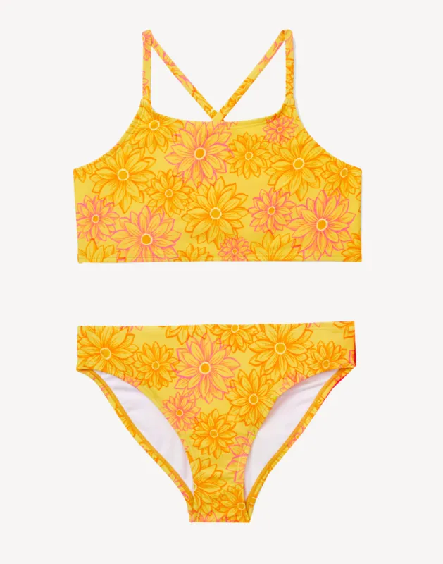 Girls Sunny Days High Neck Bikini Set sold by swimco
