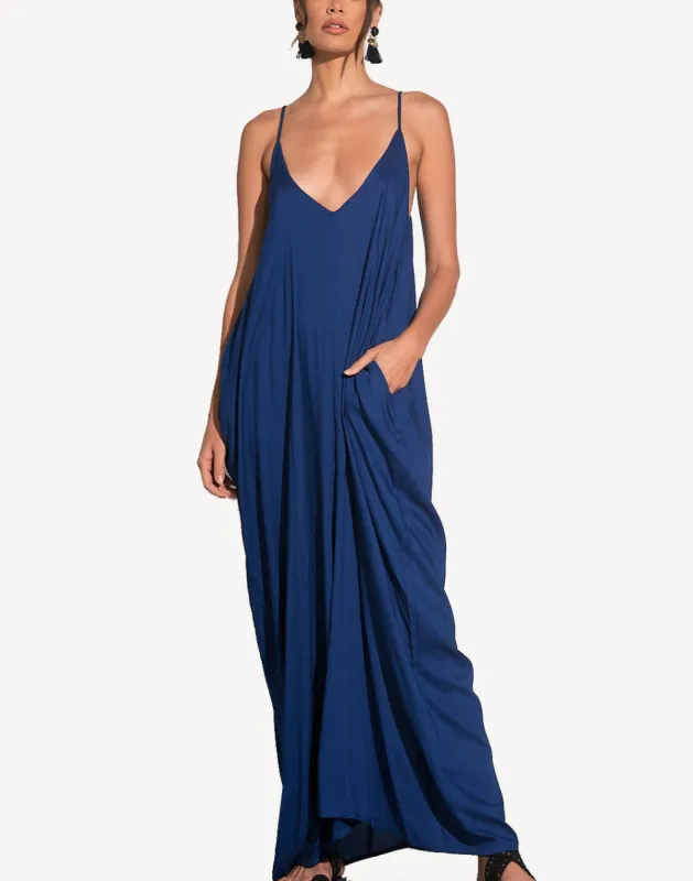 Spaghetti Strap Maxi Dress sold by swimco