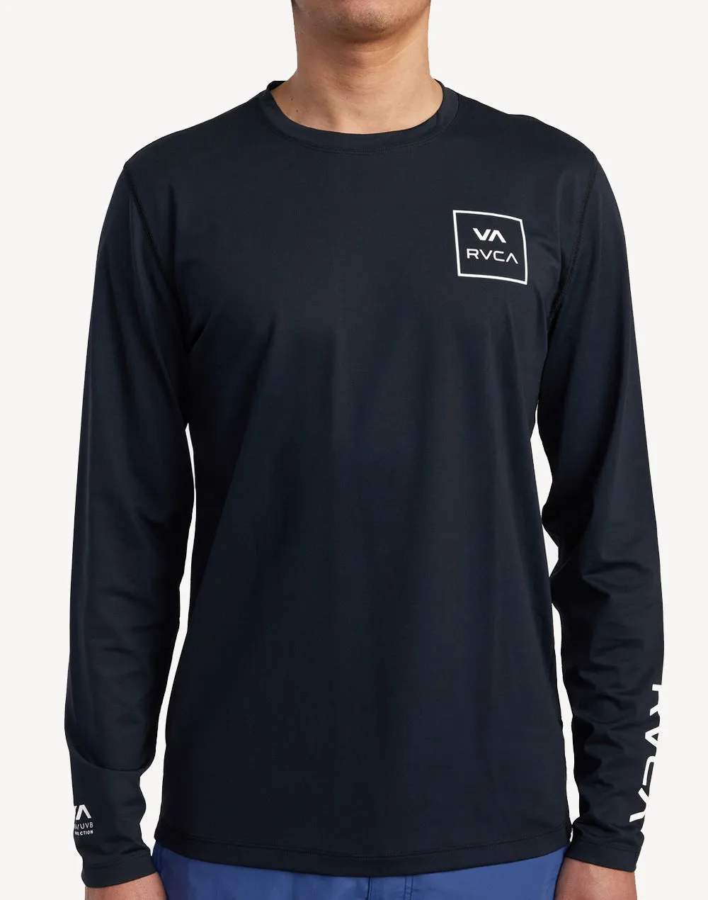 Men's UPF 50+ Long Sleeve Swim Shirt sold by swimco