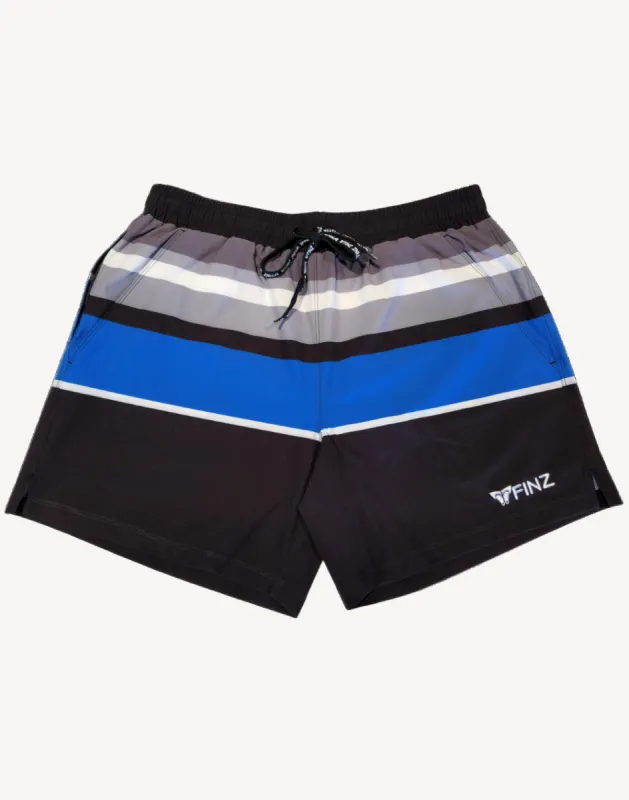 Beach Short Stripes 17" Swim Trunk sold by swimco