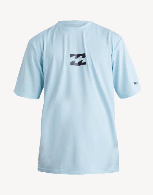 Boys All Day Wave Loose Fit Short Sleeve UPF Swim Shirt sold by swimco