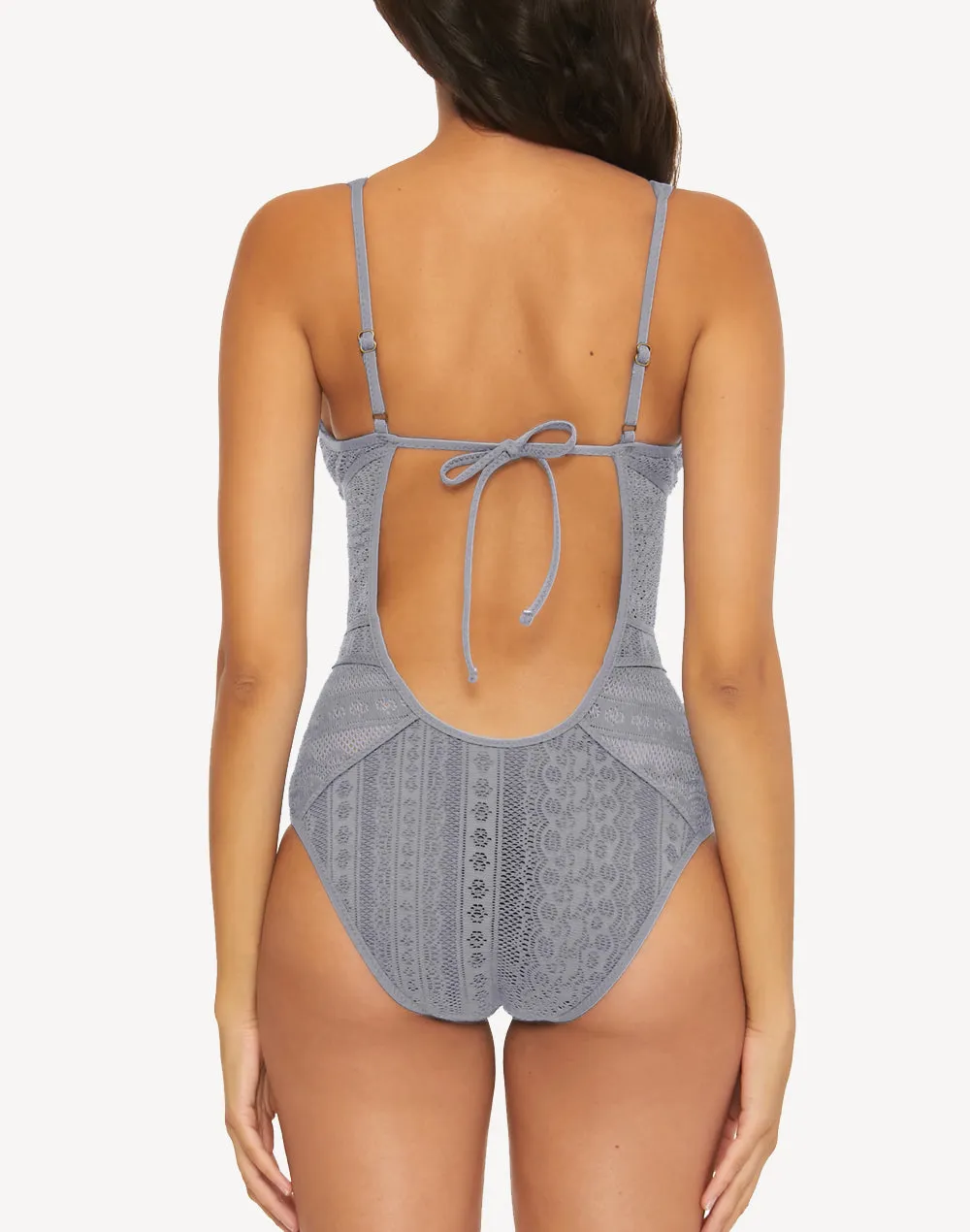 Colour Play Crochet Plunge One Piece sold by swimco product image thumbnail 2