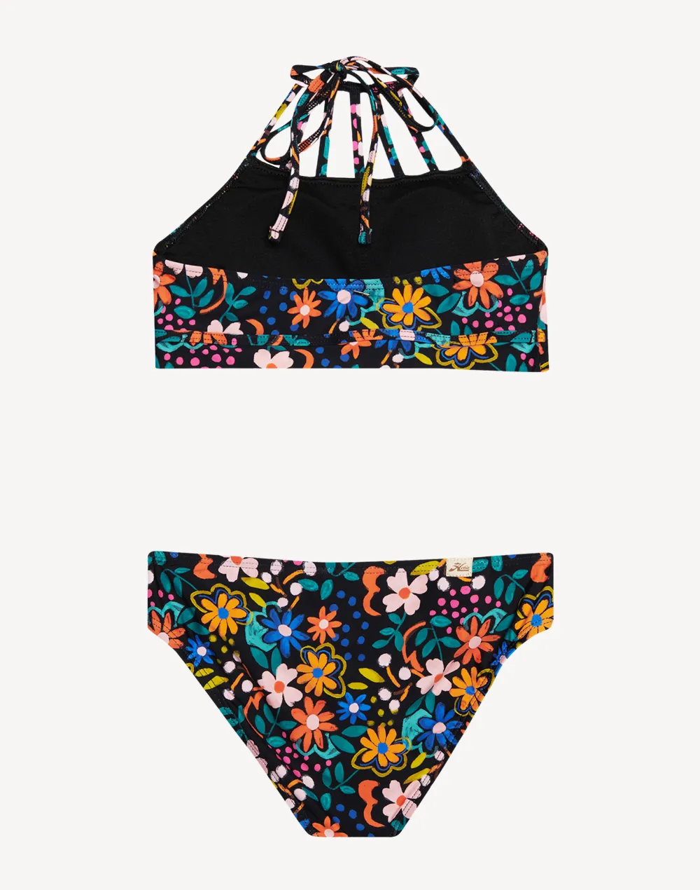 Girls Island Wildflower Strappy Bikini Set sold by swimco product image thumbnail 2