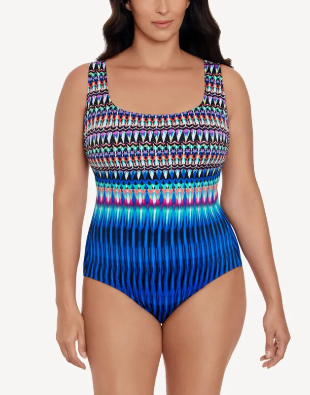 Sparkle Park Triple X Back One Piece sold by swimco