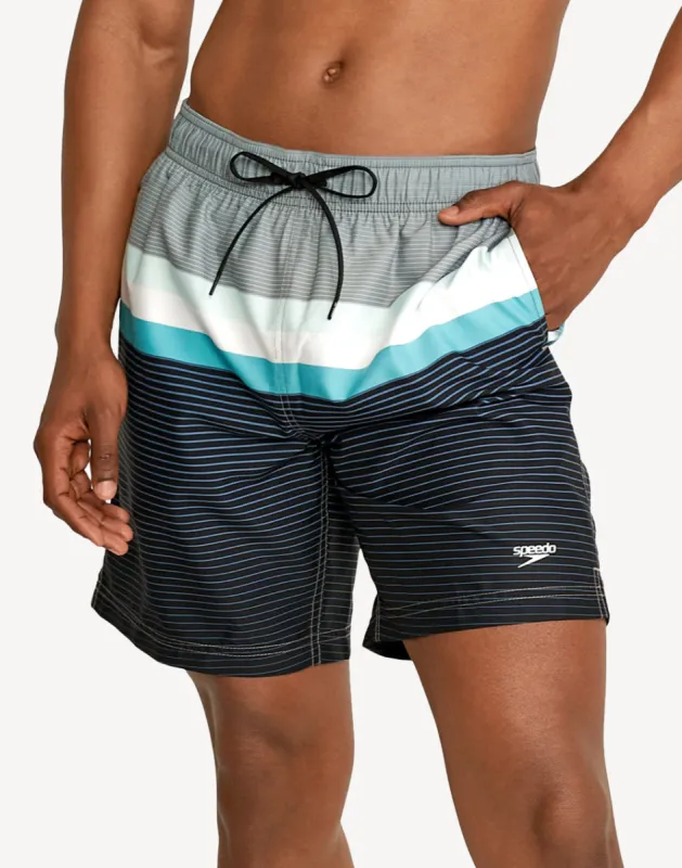 Split Level Redondo Edge 18" Swim Trunk sold by swimco