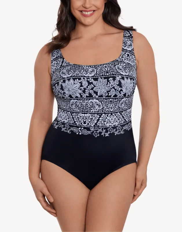 Night Seas X Back Tank One Piece sold by swimco