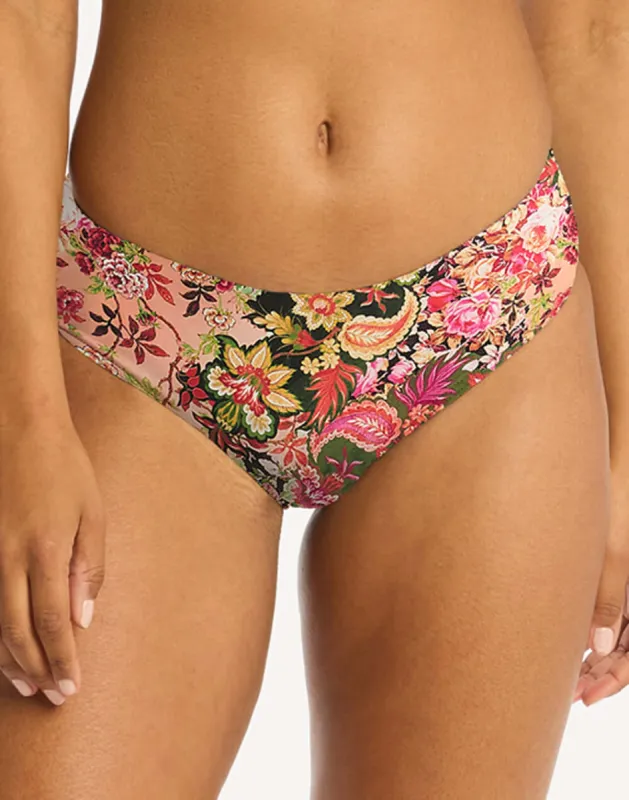 Wildflower Mid Bikini Bottom sold by swimco