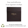 Esmeralda - Silk Scarf Shawl - Black & Gold sold by Elizabetta