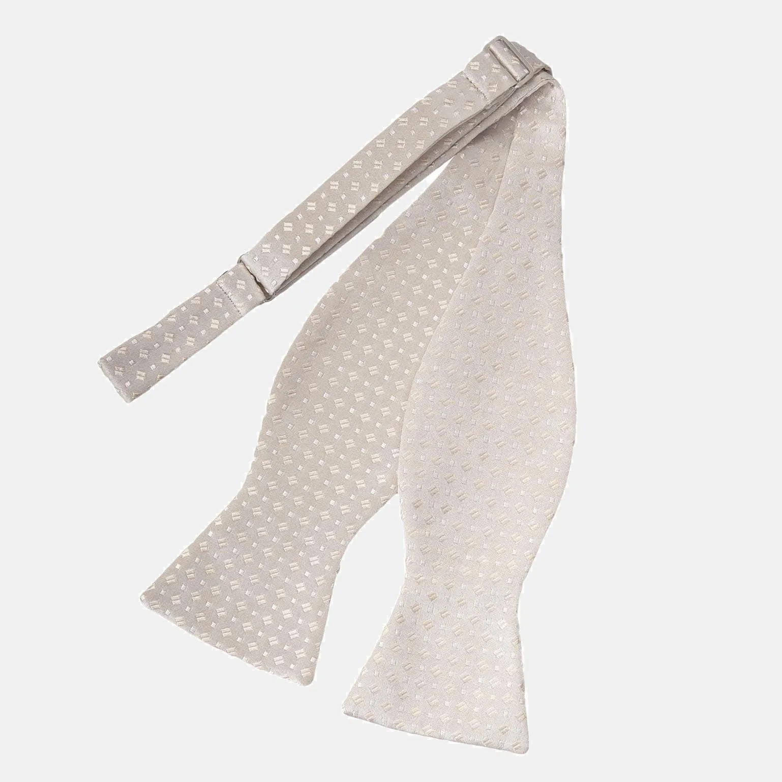 Bellini - Silk Bow Tie - Champagne sold by Elizabetta product image thumbnail 2