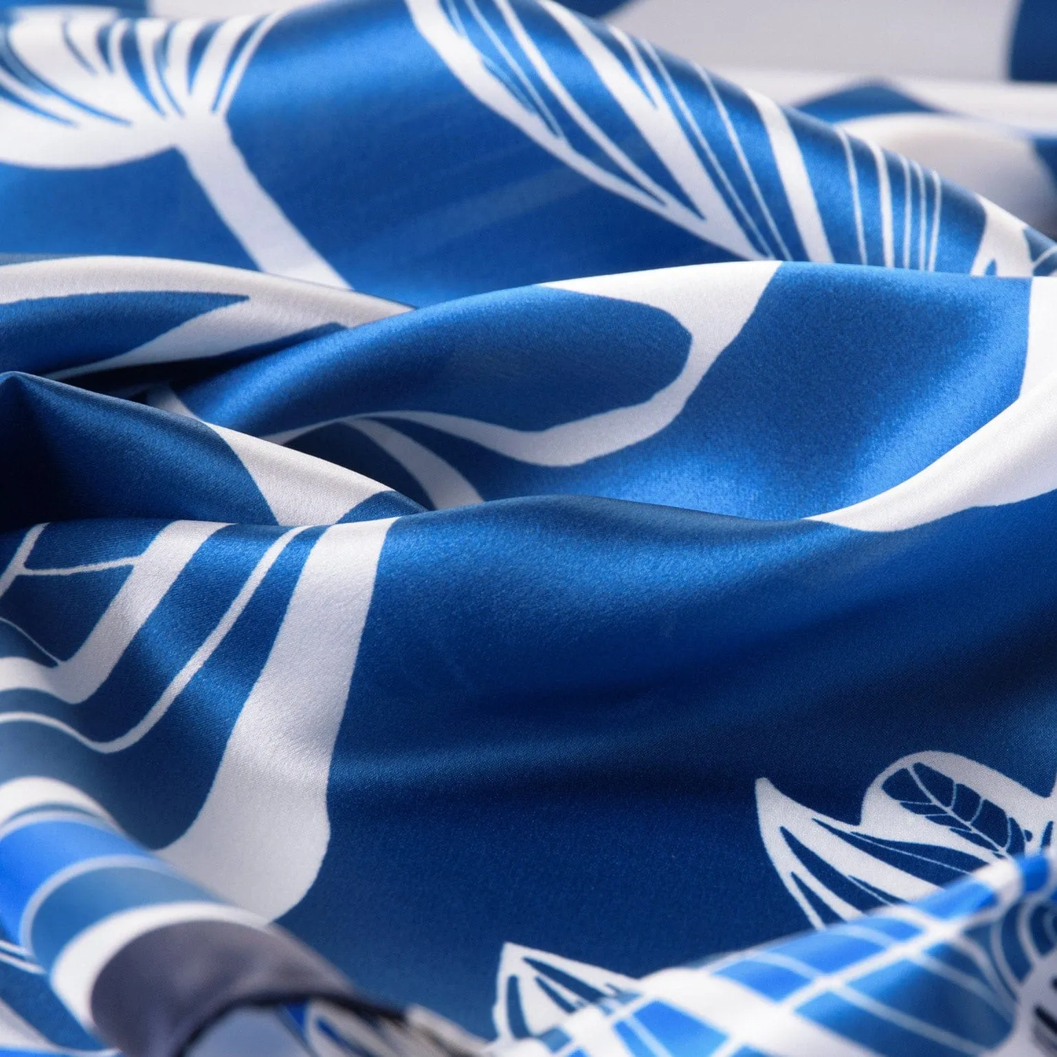 Cara - Silk Scarf Shawl - Blue sold by Elizabetta product image thumbnail 4