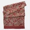 Alessio - Silk Scarf - Maroon sold by Elizabetta