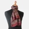 Alessio - Silk Scarf - Maroon sold by Elizabetta