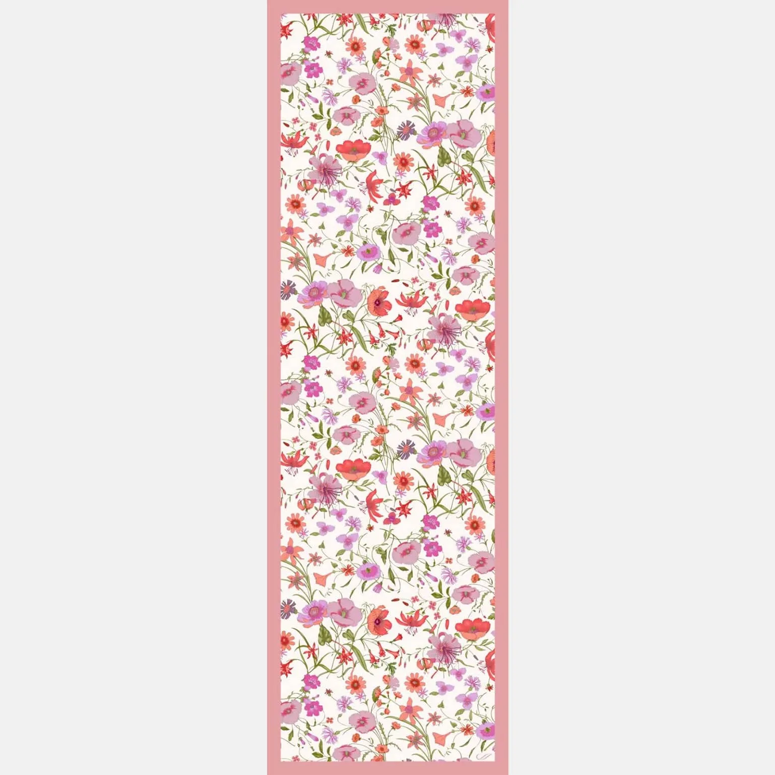 Primavera - Long Silk Scarf - Pink sold by Elizabetta product image thumbnail 3