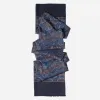 Ferrara - Silk Scarf - Blue & Brown sold by Elizabetta
