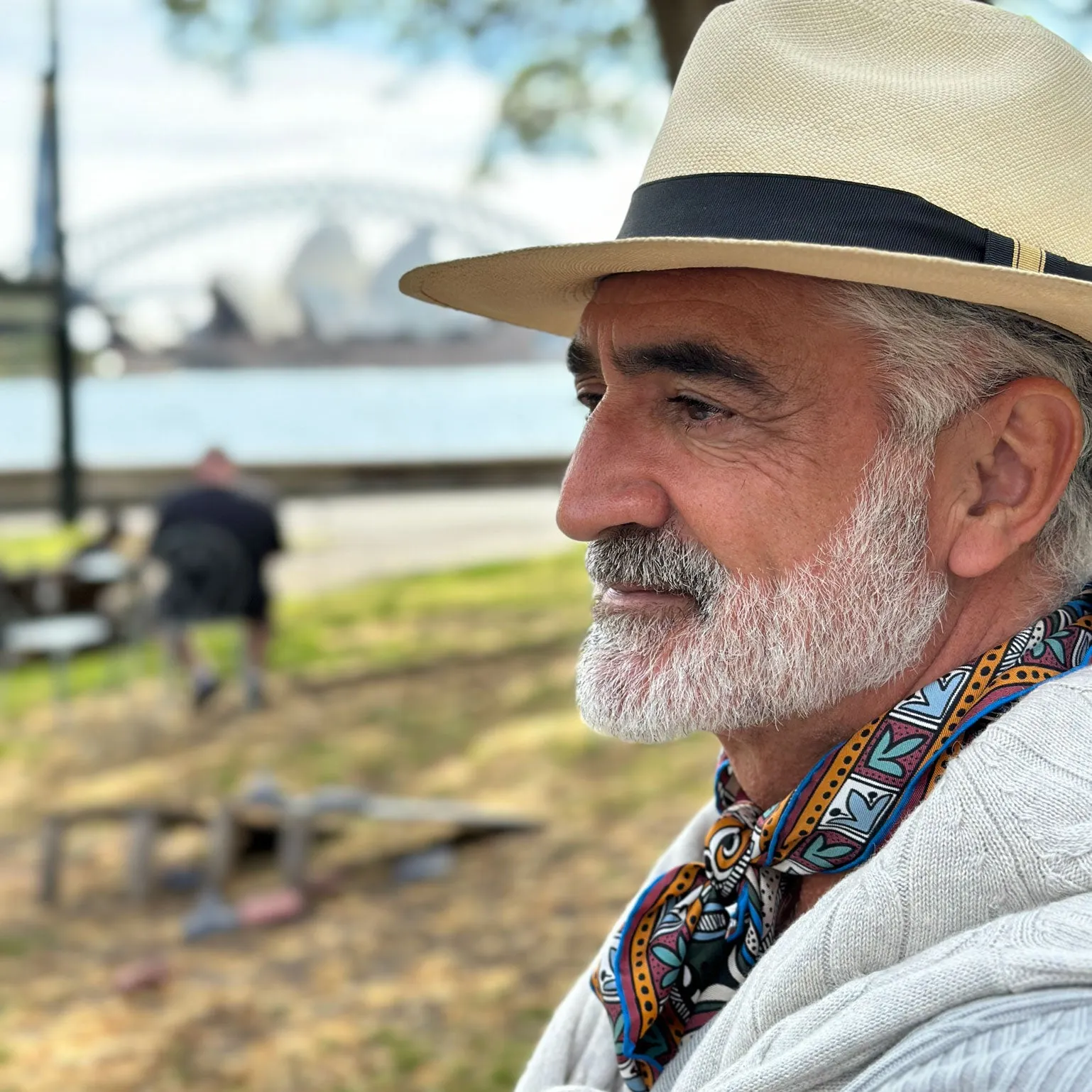 Capri - Silk Neckerchief - Teal sold by Elizabetta product image thumbnail 2