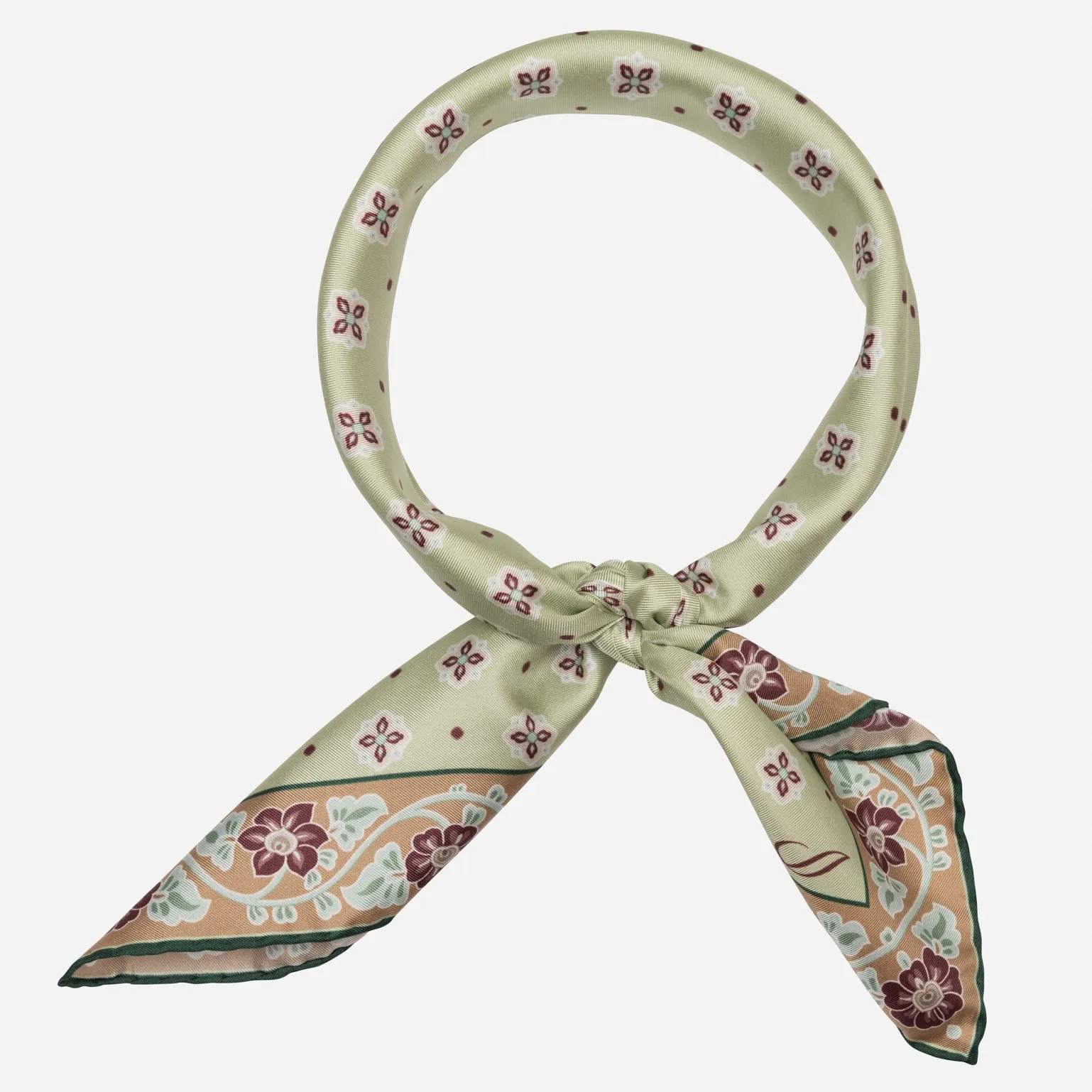 Ducati - Silk Neckerchief - Green sold by Elizabetta product image thumbnail 3