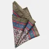 Modena - Silk Pocket Square - Olive sold by Elizabetta