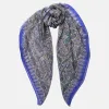 Ambra - Silk Scarf Shawl - Blueberry sold by Elizabetta