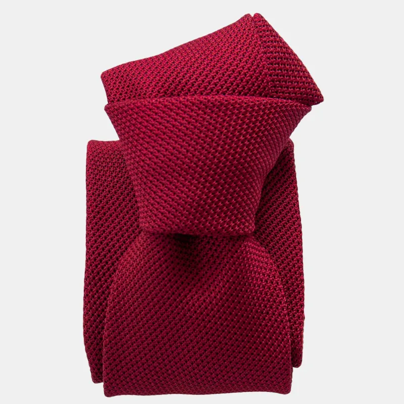 Rosso - Silk Grenadine Tie (Std) sold by Elizabetta