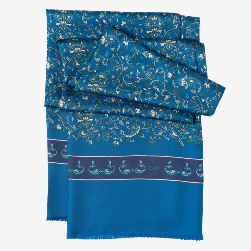 Elba - Silk Scarf - Blue sold by Elizabetta