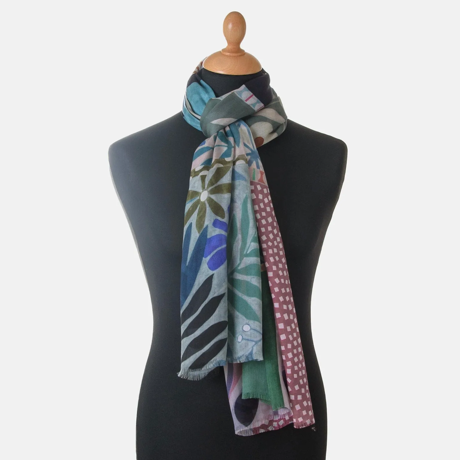 Santorini - Modal Scarf - Teal sold by Elizabetta product image thumbnail 2