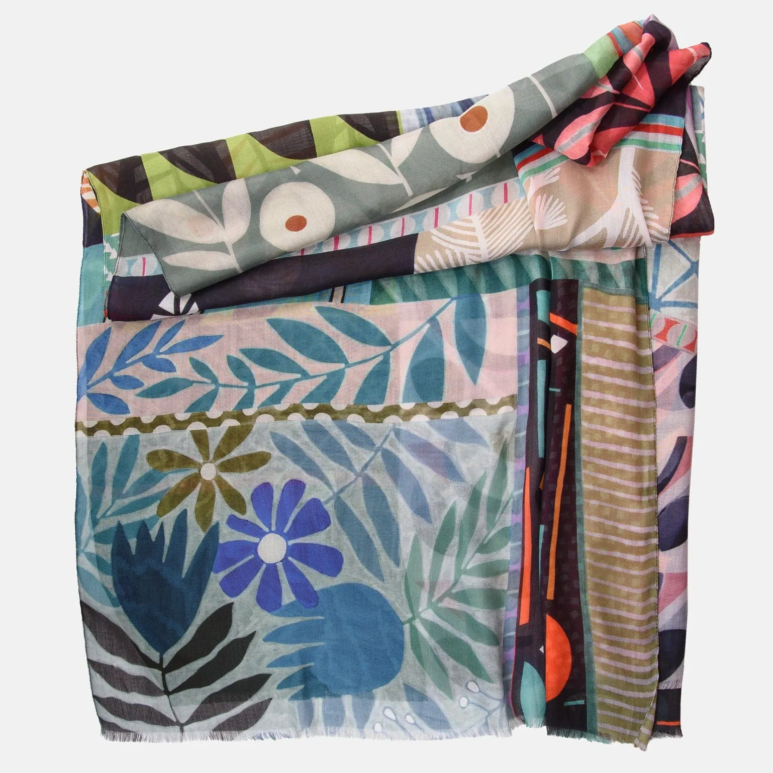 Santorini - Modal Scarf - Teal sold by Elizabetta product image thumbnail 4