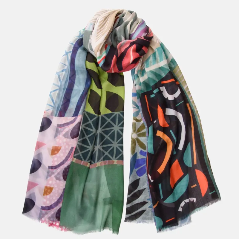 Santorini - Modal Scarf - Teal sold by Elizabetta