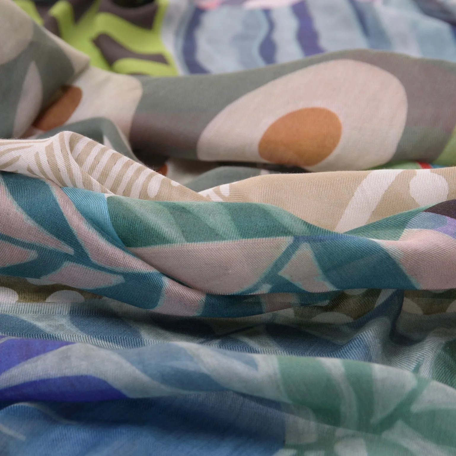 Santorini - Modal Scarf - Teal sold by Elizabetta product image thumbnail 3