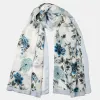 Bella - Silk Scarf Shawl - Blue sold by Elizabetta